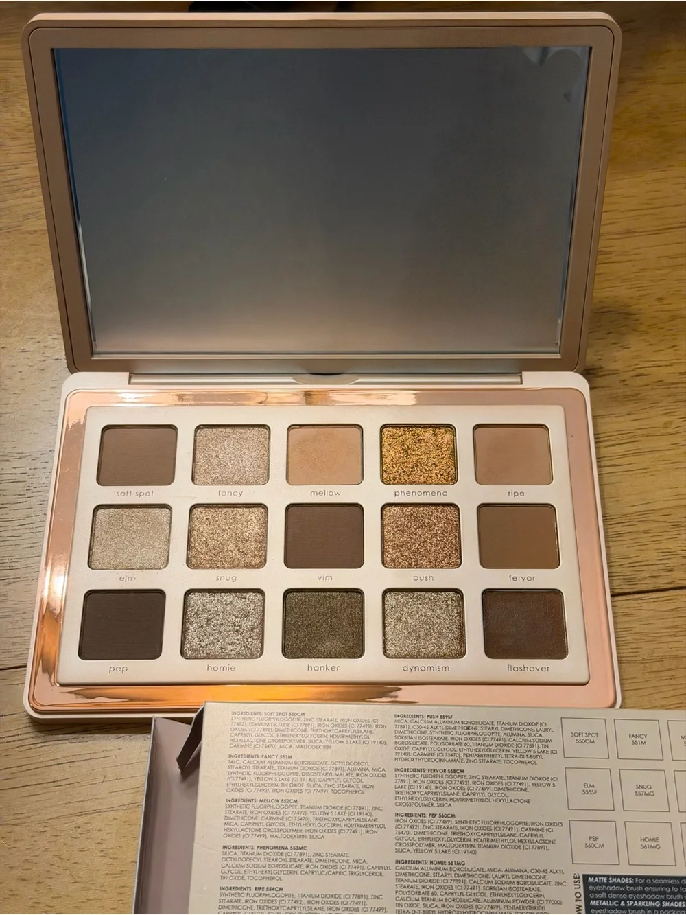 Natasha Denona I Need A Warm Palette Eyeshadow Palette NIB